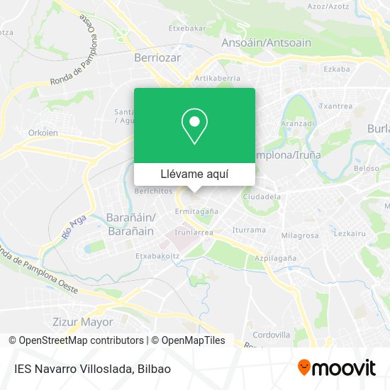Mapa IES Navarro Villoslada