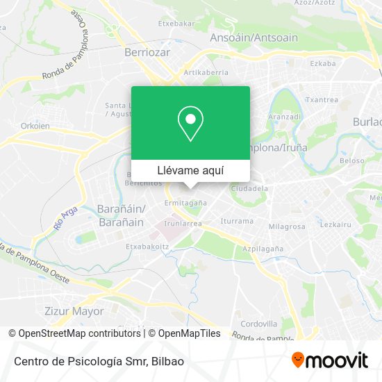 Mapa Centro de Psicología Smr