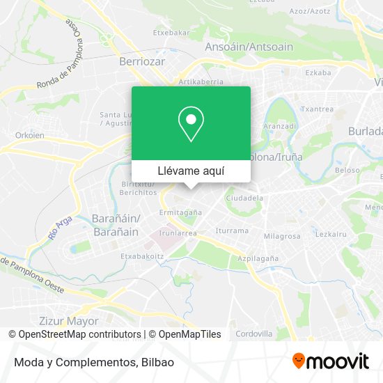 Mapa Moda y Complementos