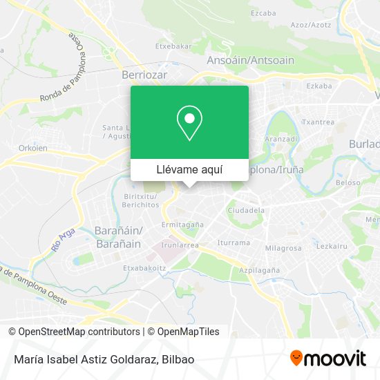 Mapa María Isabel Astiz Goldaraz