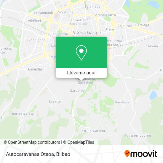 Mapa Autocaravanas Otsoa