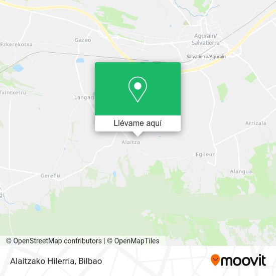 Mapa Alaitzako Hilerria