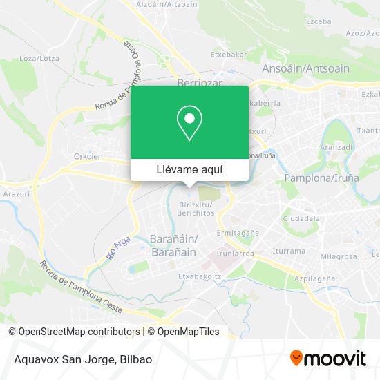 Mapa Aquavox San Jorge