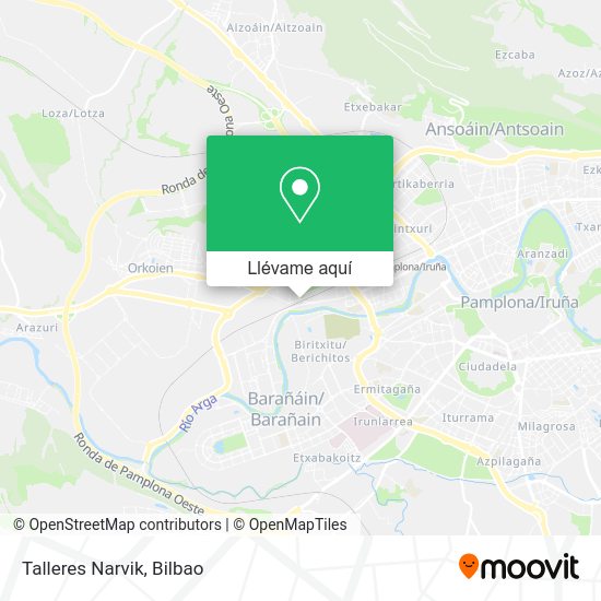 Mapa Talleres Narvik