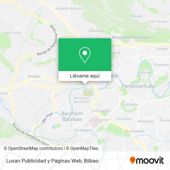 Mapa Lusan Publicidad y Páginas Web