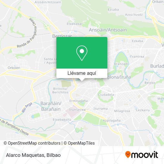 Mapa Alarco Maquetas