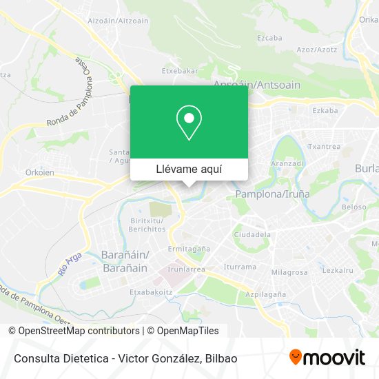 Mapa Consulta Dietetica - Victor González