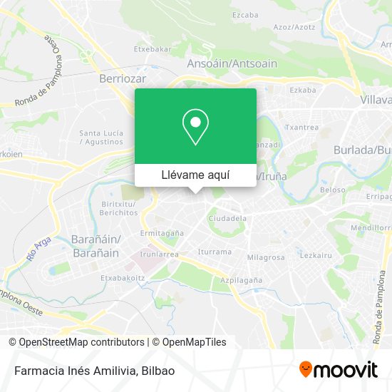 Mapa Farmacia Inés Amilivia