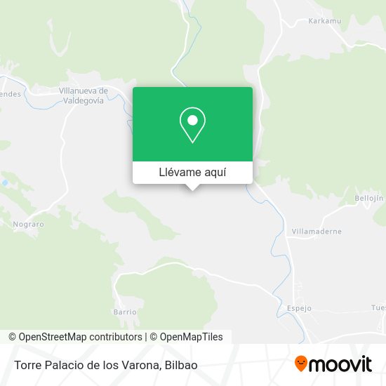 Mapa Torre Palacio de los Varona