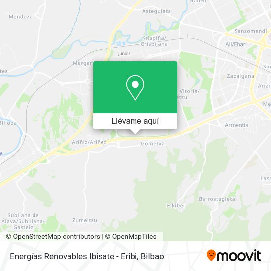 Mapa Energías Renovables Ibisate - Eribi