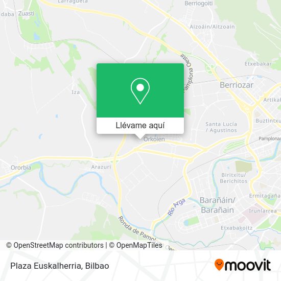 Mapa Plaza Euskalherria
