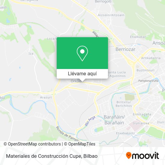 Mapa Materiales de Construcción Cupe