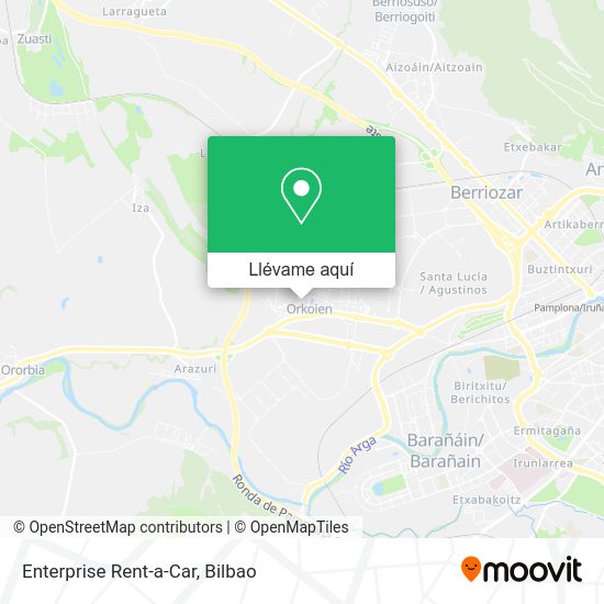Mapa Enterprise Rent-a-Car