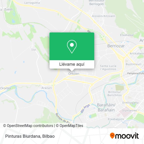 Mapa Pinturas Biurdana