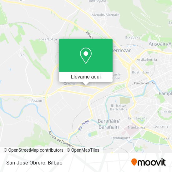Mapa San José Obrero