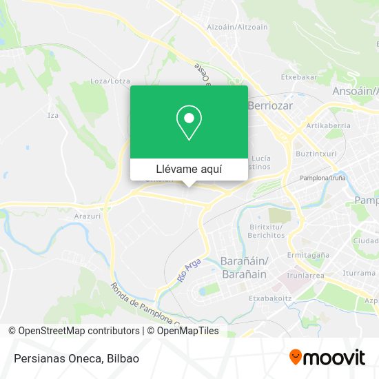 Mapa Persianas Oneca