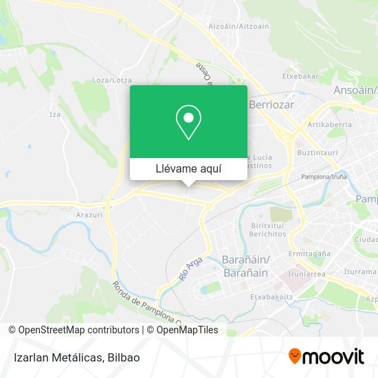 Mapa Izarlan Metálicas