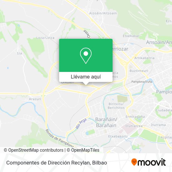 Mapa Componentes de Dirección Recylan