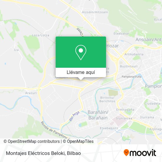 Mapa Montajes Eléctricos Beloki