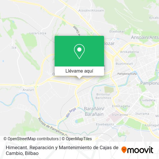 Mapa Himecant. Reparación y Mantenimiento de Cajas de Cambio