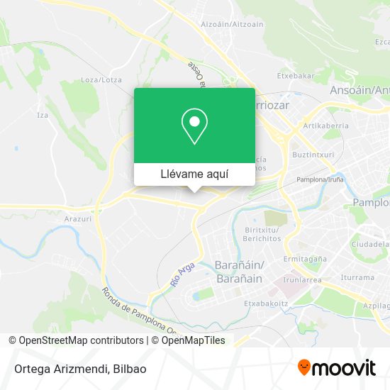 Mapa Ortega Arizmendi