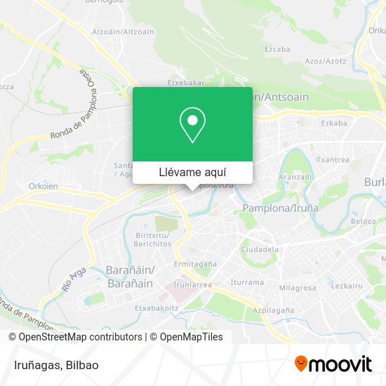 Mapa Iruñagas