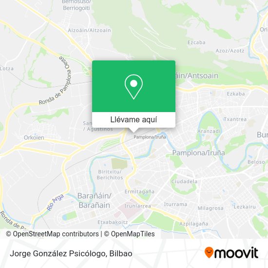 Mapa Jorge González Psicólogo
