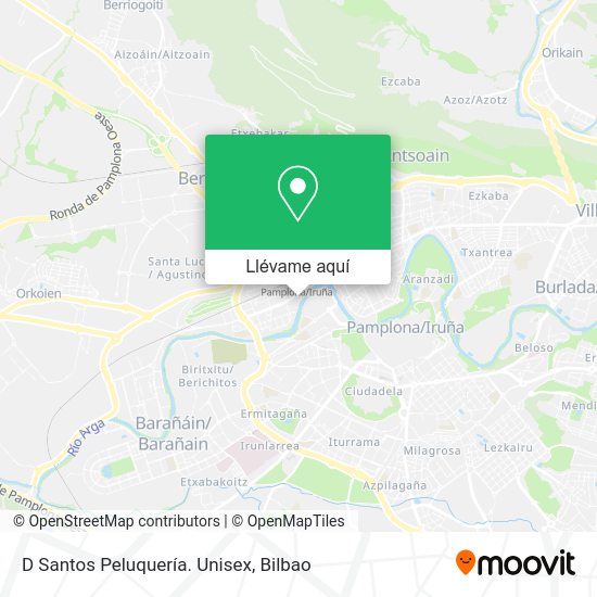 Mapa D Santos Peluquería. Unisex