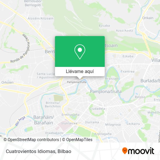 Mapa Cuatrovientos Idiomas
