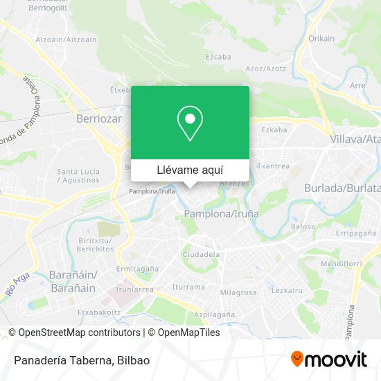 Mapa Panadería Taberna
