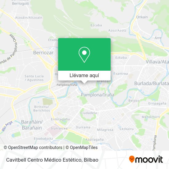 Mapa Cavitbell Centro Médico Estético