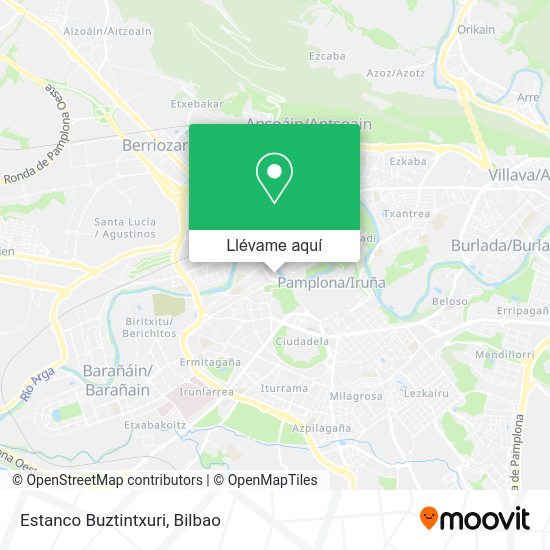 Mapa Estanco Buztintxuri