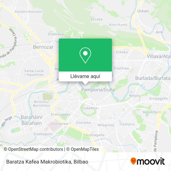 Mapa Baratza Kafea Makrobiotika