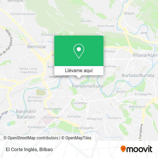 Mapa El Corte Inglés