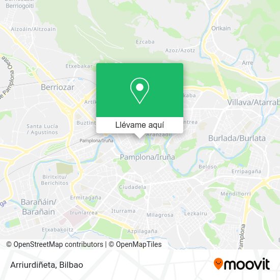 Mapa Arriurdiñeta