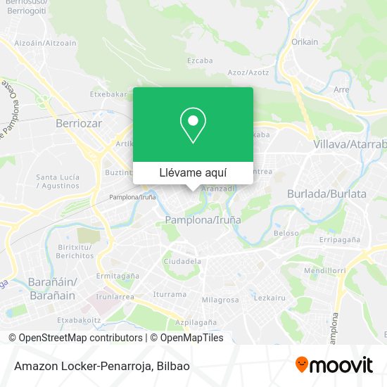 Mapa Amazon Locker-Penarroja