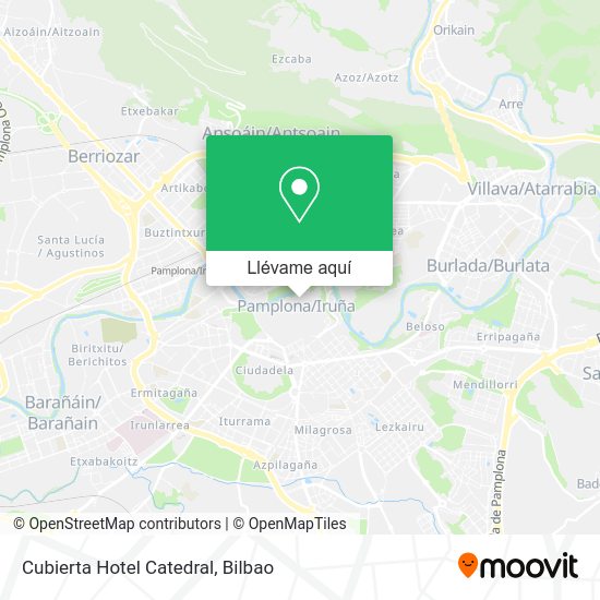 Mapa Cubierta Hotel Catedral