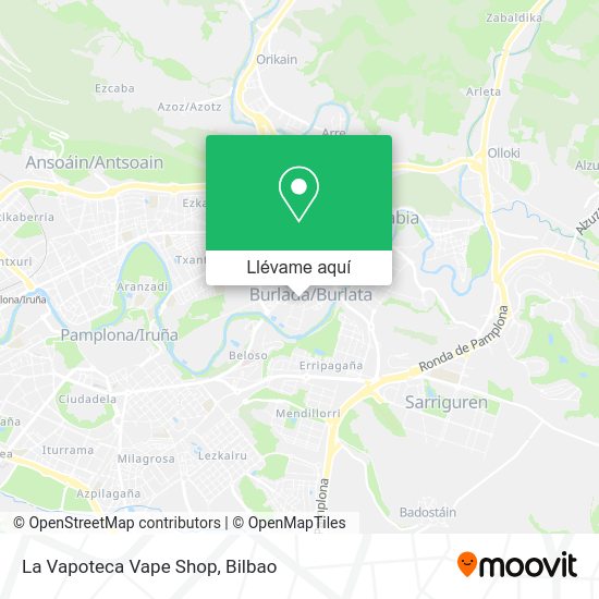 Mapa La Vapoteca Vape Shop