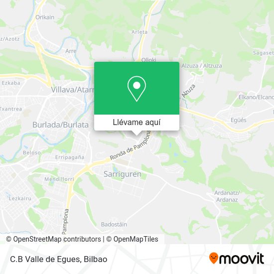 Mapa C.B Valle de Egues