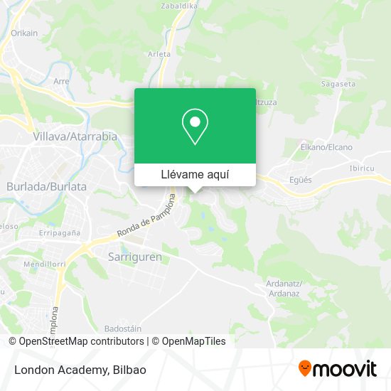 Mapa London Academy