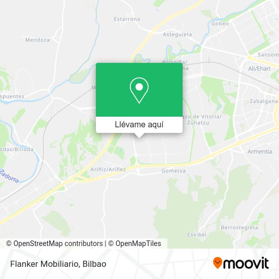 Mapa Flanker Mobiliario