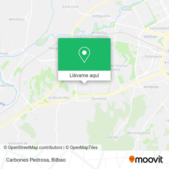 Mapa Carbones Pedrosa