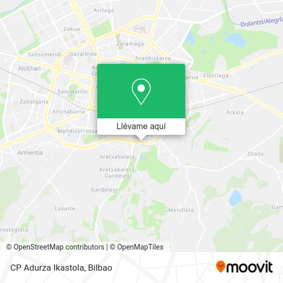 Mapa CP Adurza Ikastola