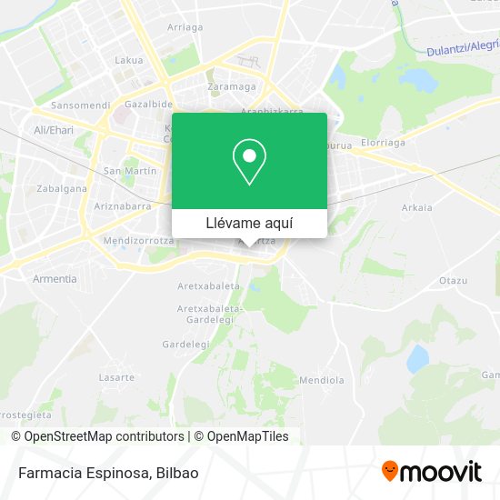 Mapa Farmacia Espinosa