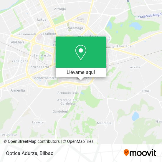 Mapa Óptica Adurza