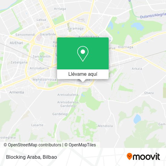 Mapa Blocking Araba