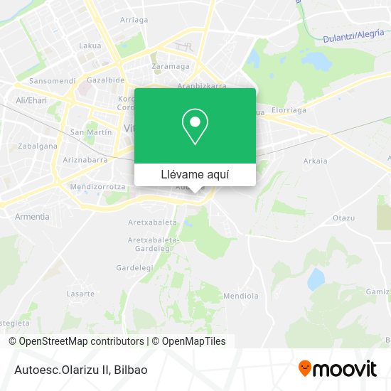 Mapa Autoesc.Olarizu II