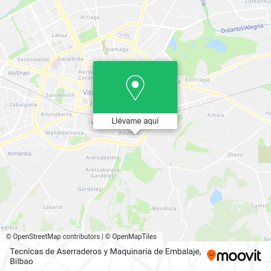 Mapa Tecnicas de Aserraderos y Maquinaria de Embalaje