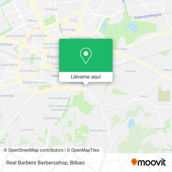 Mapa Real Barbers Barbersshop