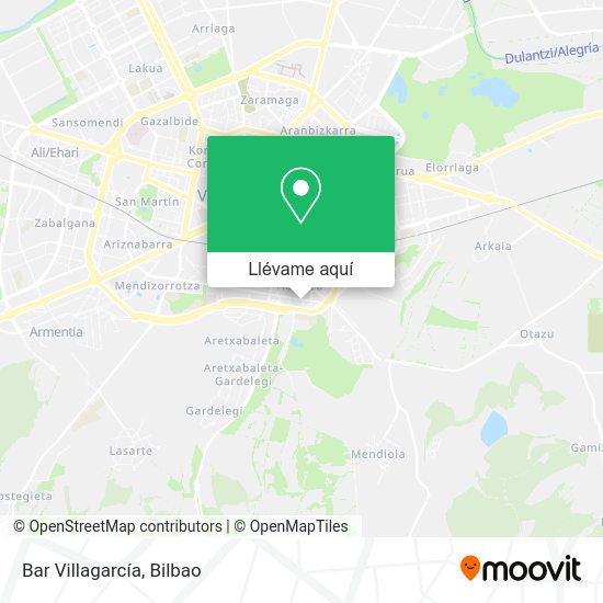 Mapa Bar Villagarcía